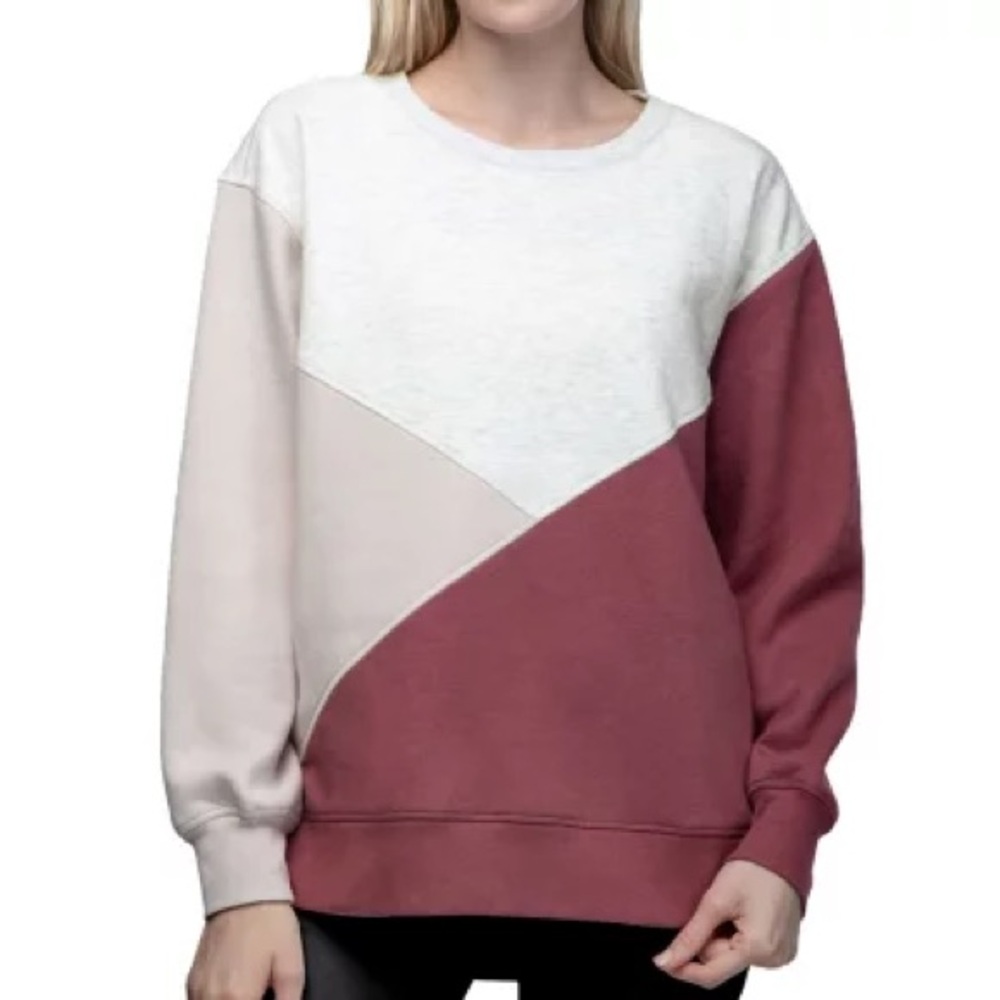 GreenTea Colorblock Sweatshirt